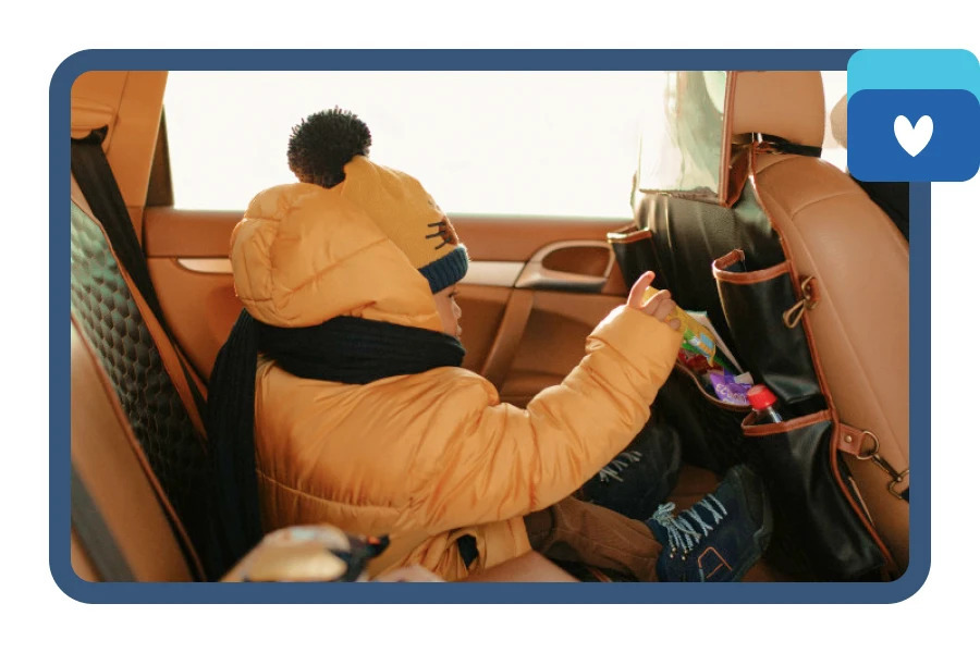 car back seat organizer