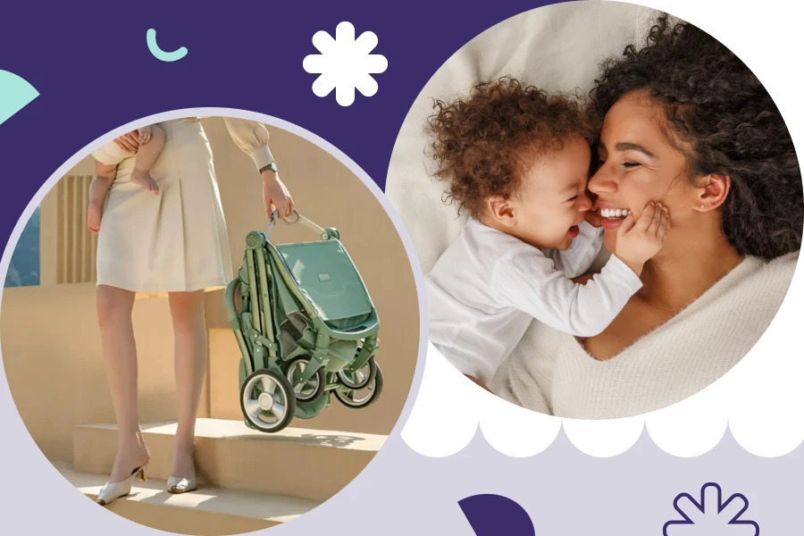 baby and toddler stroller